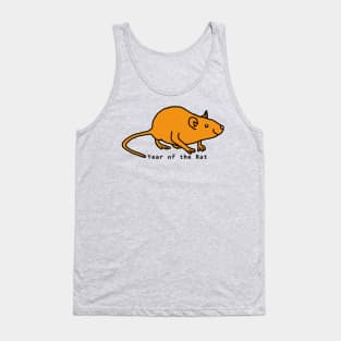 Year of the Rat Gold Tank Top